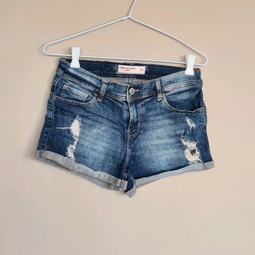 Pink Woman shorts like new, size M 38 10, blue