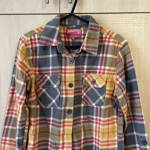 Checked women's shirt size M like new, multicolor