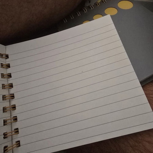 BIC Spiral Notebooks set of 4 like new, gray and yellow