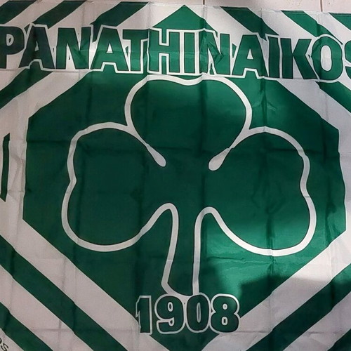 Panathinaikos flag large size new