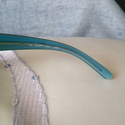 Joop sunglasses used, gray and turquoise