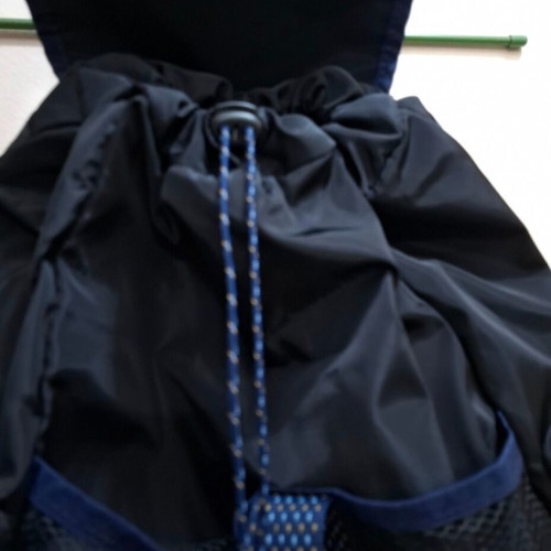 Backpack like new, black and blue