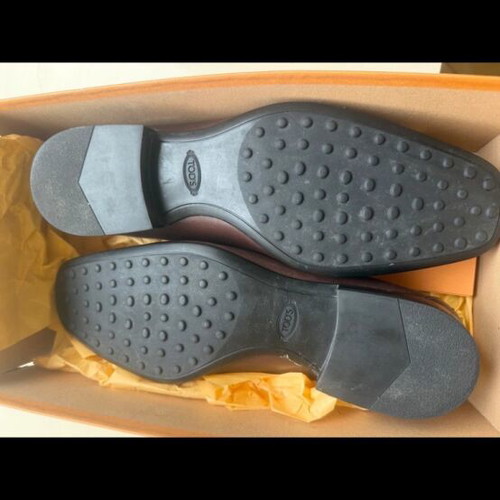 Tod’s Benson moccasins like new, brown leather, size 44