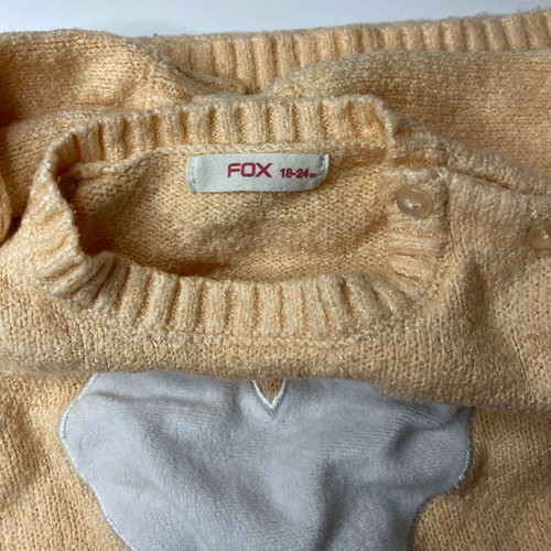 Fox tunic like new for girl 18-24 months