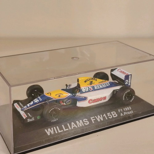 Williams FW15B F1 model 1993, A. Prost, 1/43 scale