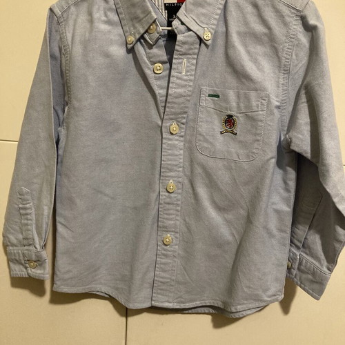 Tommy Hilfiger shirt for 3-year-old boy like new, turquoise long sleeve