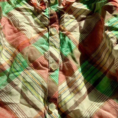 H&M summer shirt used, multicolored, size S