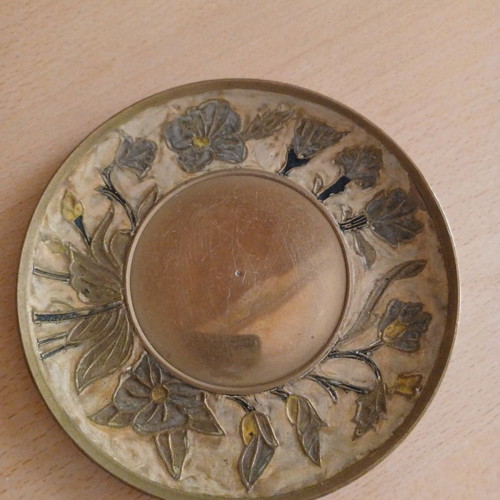 Cloisonné vintage plate