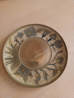 Cloisonné vintage plate