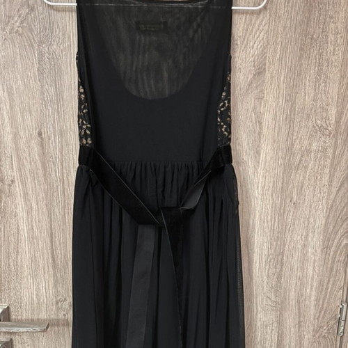 Rinascimento evening dress like new, black with gold details