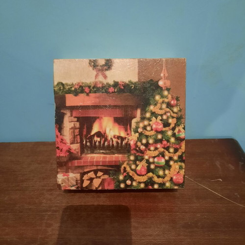 Decorative storage box used