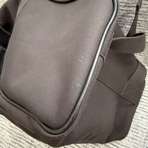 Roncato backpack used, grey, with minor signs of wear