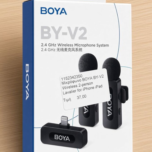BOYA BY-V2 Lightning Microphones for iPhone