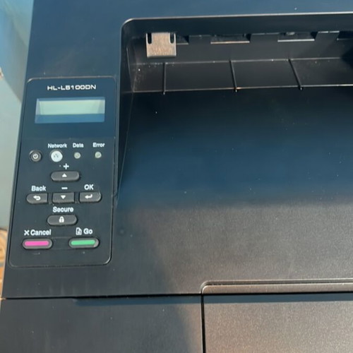 Brother HL-L5100DN printer like new with toner and drum