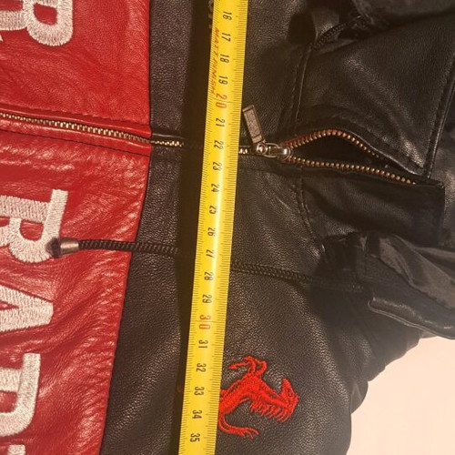 Leather impressive jacket like new condition