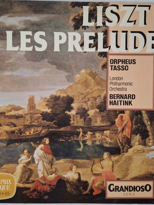 Liszt Les Preludes vinyl with Bernard Haitink, London Philharmonic, used