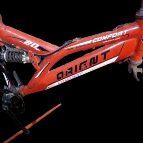 Orient Comfort 20" Bicycle Frame used, red suspension