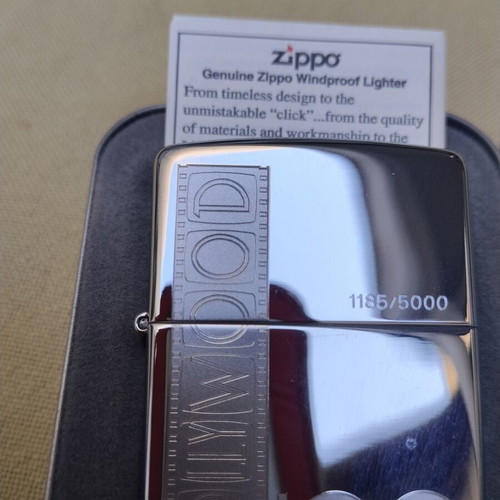 Zippo Hollywood 100 Years Limited Edition lighter like new