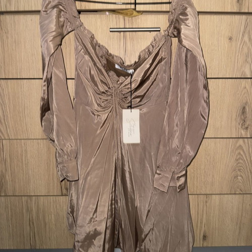 Naked summer dress new, brown, size S