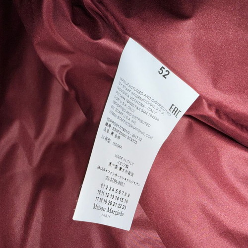 Maison Margiela jacket new men's parka with detachable vest size XL