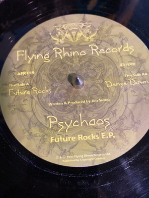 Goa Trance Psychaos vinyl record used, electronic genre