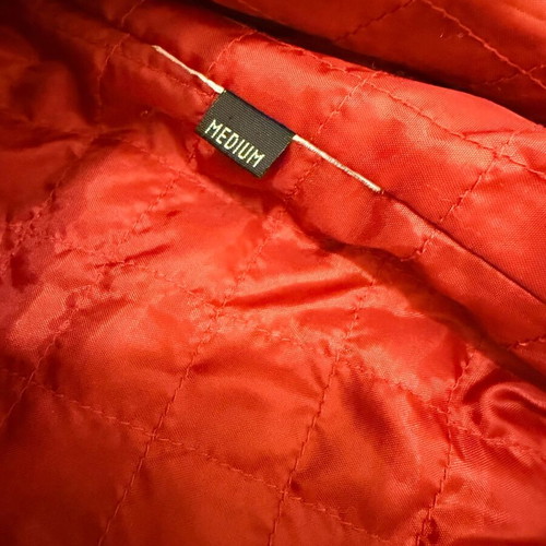 Guess jacket red like new, size M