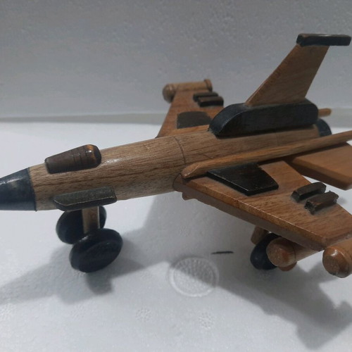 Wooden warplane model like new 20x15