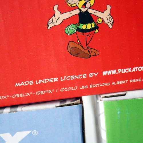 3 αυθεντικές 2020 Asterix Obelix Idefix κεραμικές κούπες για καφέ