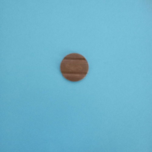 Gettone telephone coin from Italy used, 1970s