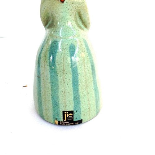 Elsi Bourelius Ceramic Figurine used, Swedish Jie Gantofta