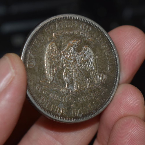 Trade Dollar 1878 Silver Used