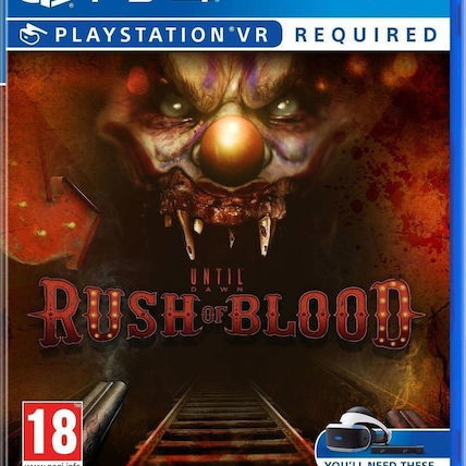 Until Dawn Rush of Blood PS4 VR new PAL UK