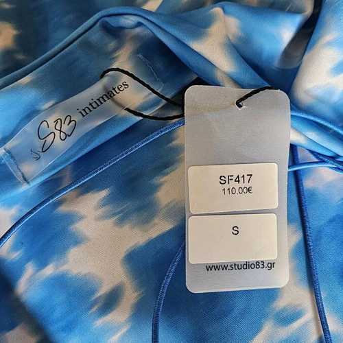 Studio 83 One-Piece Swimsuit New, Size Small, Blue Turquoise
