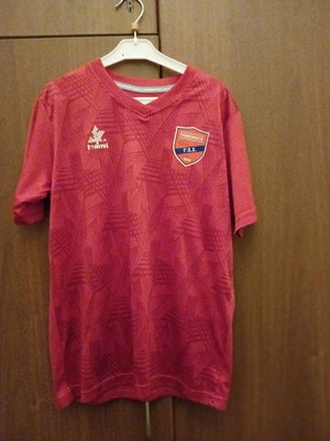 Iuanvi Panionios Kids Football Jersey 2XS used, red