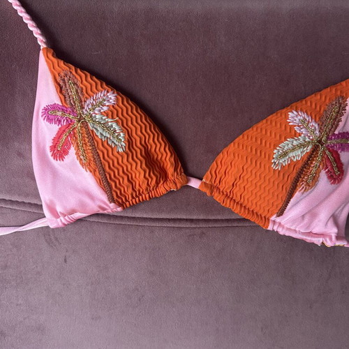 Maaji bikini reversible, like new, size S, pink and orange