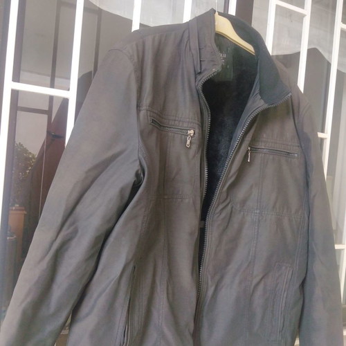 Men's jacket dark gray XXL used