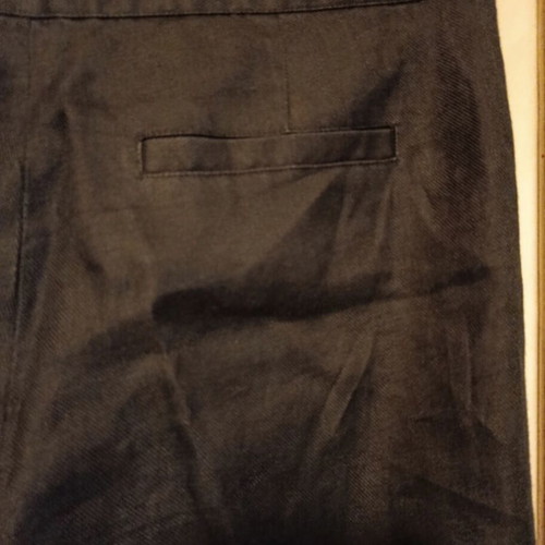 Zara linen pants small black like new