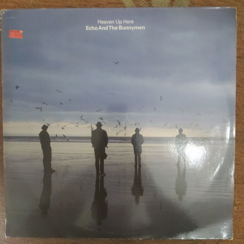 Echo and the Bunnymen Heaven Up Here LP used, 1981 European edition