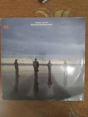 Echo and the Bunnymen Heaven Up Here LP used, 1981 European edition