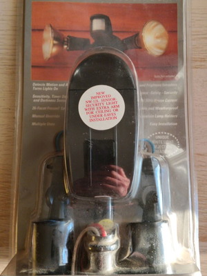 Security light with motion sensor new