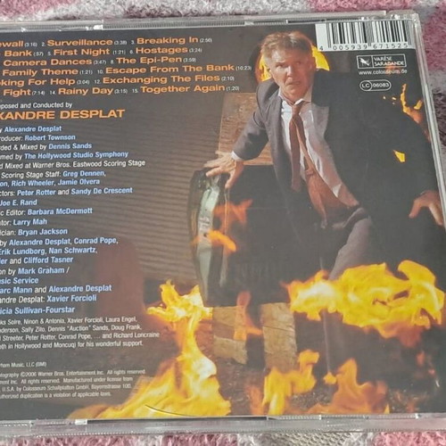 Firewall Original Motion Picture Soundtrack CD like new
