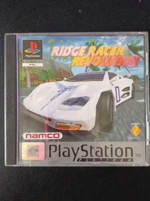 Ridge Racer Revolution PS1 game used, very good condition