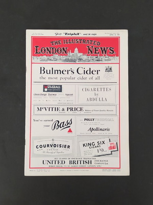 The Illustrated London News vintage magazine 1953