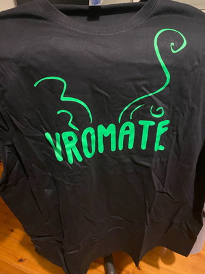 T-Shirt Unboxholics DIVA Vromate size 2XL new, black