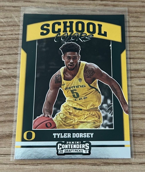  karta Tyler Dorsey Panini Contenters Draft Picks 2017 olimpiakos