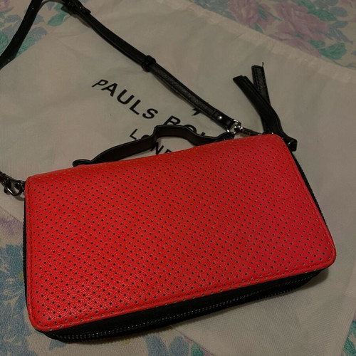 Paul’s Boutique crossbody bag like new, neon orange