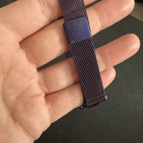 Tephea Starry Sky women's watch used, purple, analog with mesh strap