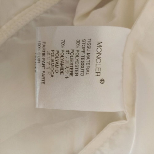 Moncler women's jacket used, white, size M