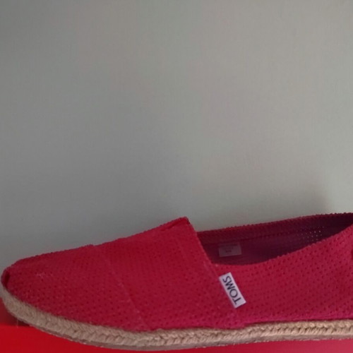 Toms espadrilles red size 43