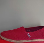 Toms espadrilles red size 43